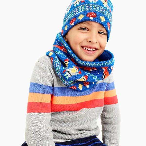 Warm Small Boys ' Knit Beanie Hats For Outdoor Activities Christmas Gifts