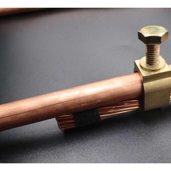 Surface Roughness Ra0.8 Grounding Rod 16mm Copper Layer Thickness ≥0.254mm Electrical Grounding Rod Designed for Optimal Earth Ground Connections