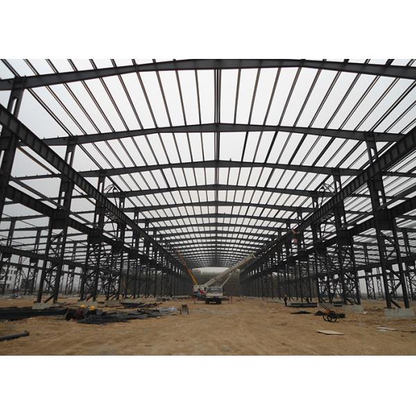 Large Span Steel Frame Workshop Q235B Q355B Steel Structure Commercial Building