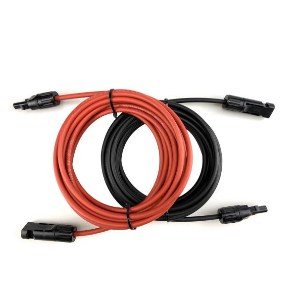 Кабельная проводка водоустойчивое IP67 4mm2 6mm2 расширения TUV солнечная PV CE RoHS фотовольтайческая