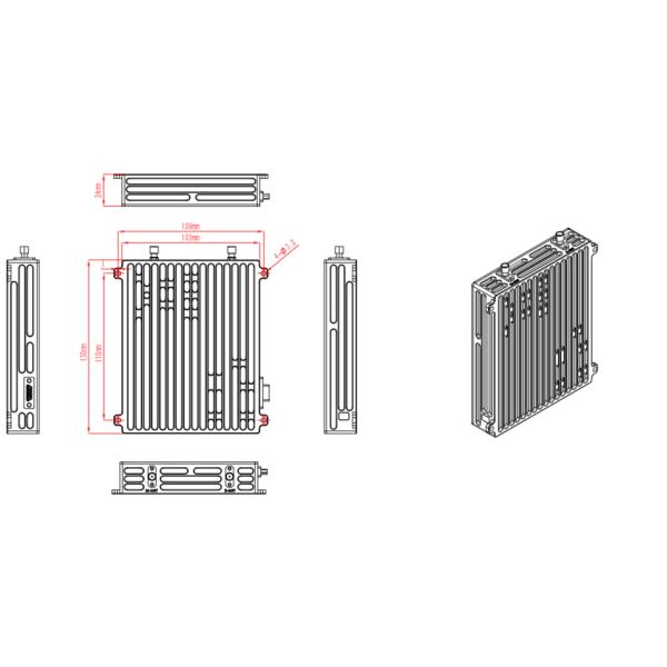 CD30NMT-V3 Point-To-Multi-Point Mode Supported By COFDM Transmitter For Versatile Communication