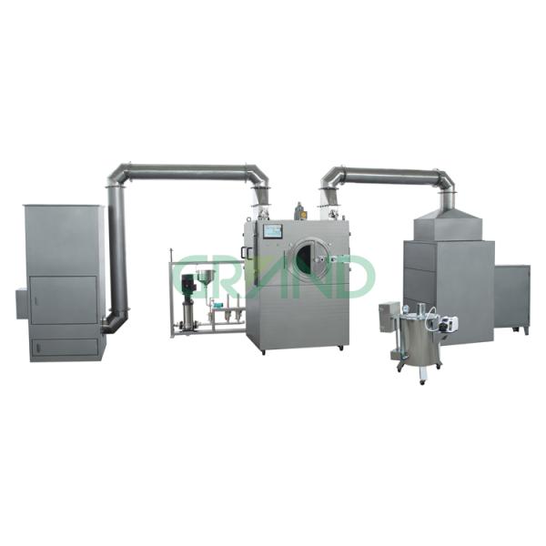 Pharmaceutical Tablet Coating Machine Pill Film Coating Machine With Long Time