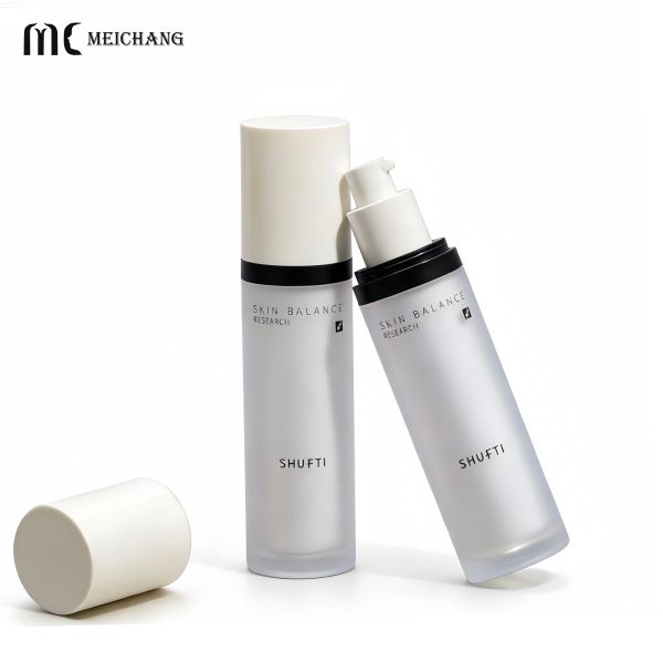 15ml/30ml/50ml Customizable High-Clarity Acrylic Airless Pump Bottle（MC-1604）