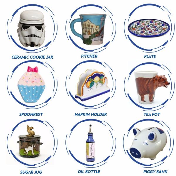 Кружка праздника стороны северного оленя с красными носом и Antlers, изготовленной на заказ керамической оптовой продажей фабрики кружки кофе