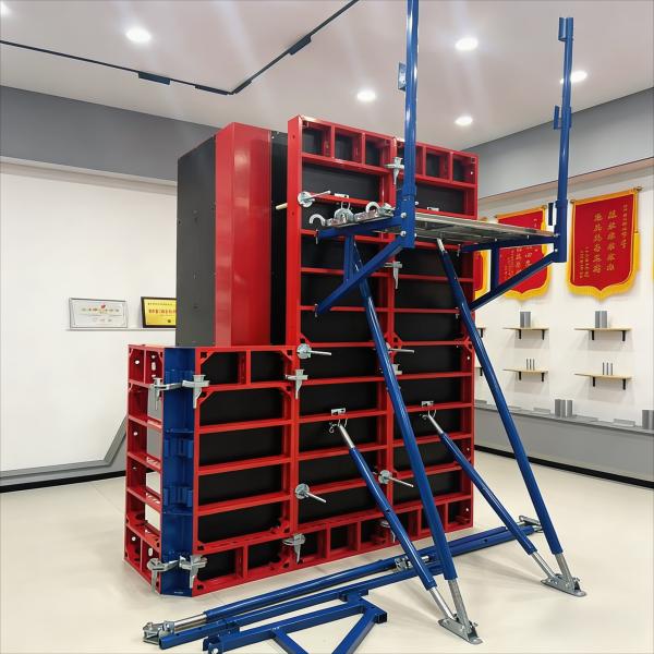 Lightweight Aluminum Frame Formwork For Concrete Wall And Column Construction