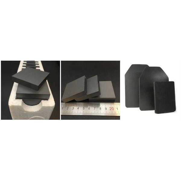Silicon Carbide Bulletproof Ceramic Body Armor Plates Excellent Ballistics Performance