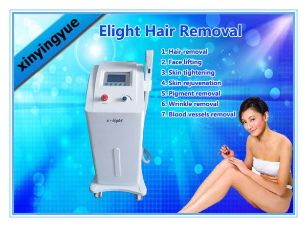 10 - 60 J / cm2 E- Light IPL RF Machine for skin rejuvenation / hair removal
