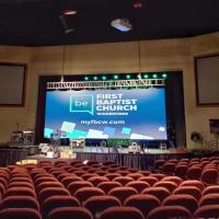 Evento Locação LED Display Longa vida útil e alto brilho, P3.9 Matrix LED Panel