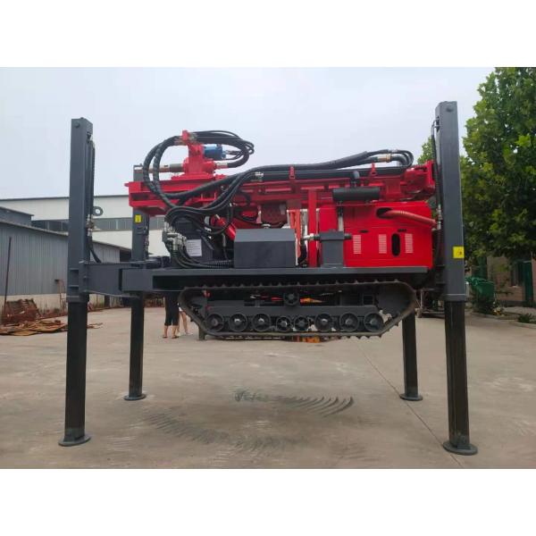 92kw 305mm Blasthole Crawler Mounted Drill Rig St350 For Water Well Drilling