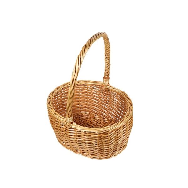 OEM Large Gift Basket Bread Flower Picnic Handmade Woven Custom Straw Wicker Rattan Storage Basket Wicker Gift Baskets Bread Flower Picnic Handmade Woven Custom Wicker Rattan Storage Basket