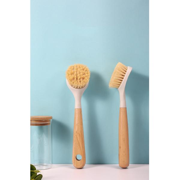 Естественное волокна набора более чистой щетки утвари сизаля кухни деревянное все Eco дружелюбное