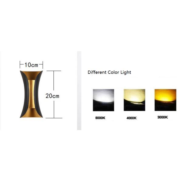 света стены СИД на открытом воздухе 6w/10w 10*20cm современные для коридора