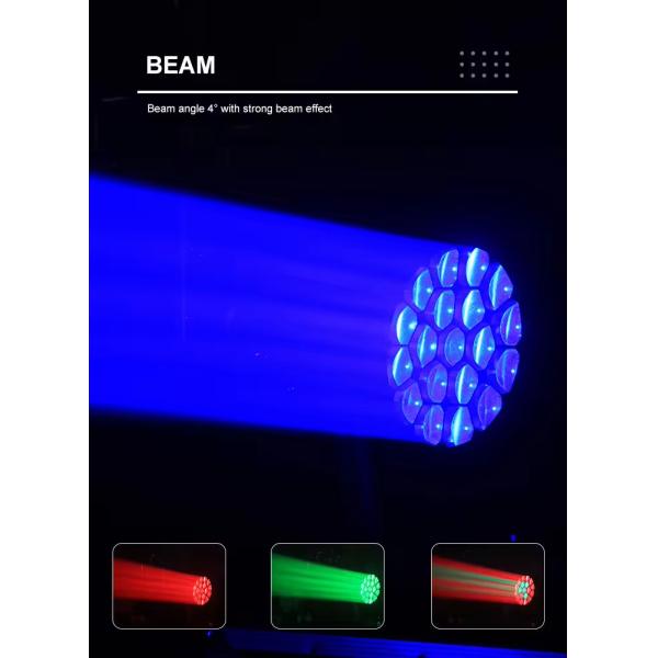LED DJ Disco 19X40W Bee Eye RGBW 4in1 Wash Zoom Moving Head Light 19*40W Wash Light