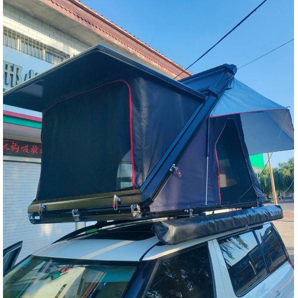Wholesale Aluminum Alloy Hard Shell Rooftop Tent Waterproof Car Top Tent for Outdoor Camping for 4x4 Offroad Vehicles