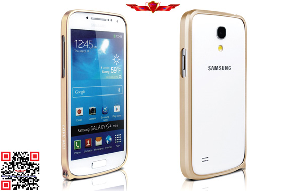 Fashion Design Ultra Thin 0.7MM Aluminum Bumper For Samsung Galaxy S4 Mini Multi Color