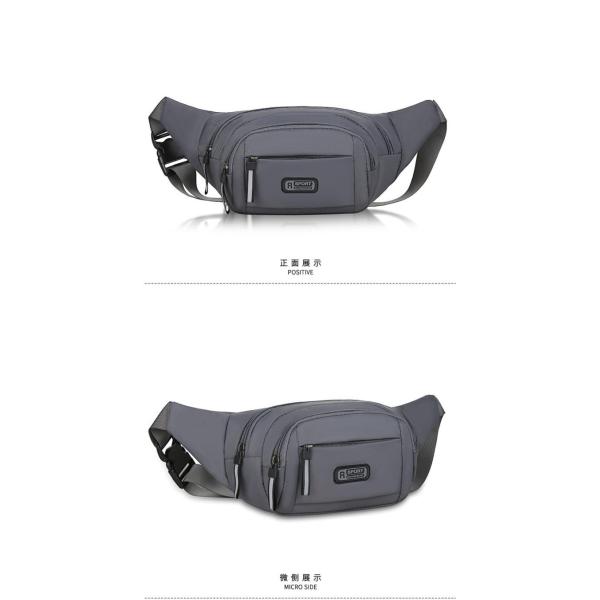 Customized Logo Fashion Waist Bag for Unisex Outdoor Sports and Activities