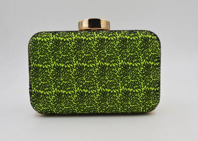 Elegant Small Green Evening Clutch Bags Rectangle Shaped Wallet Evening Bag
