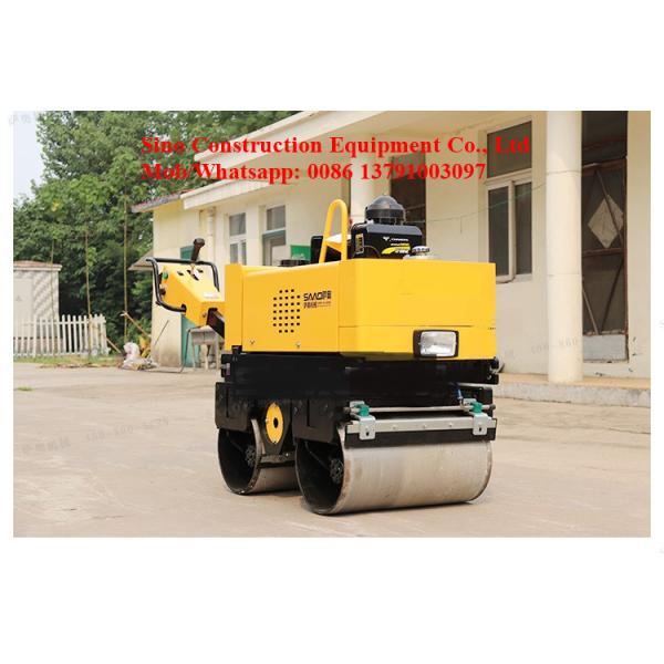 Hand Held Two Drum 13HP HONDA GX390 Hydraulic Road Roller