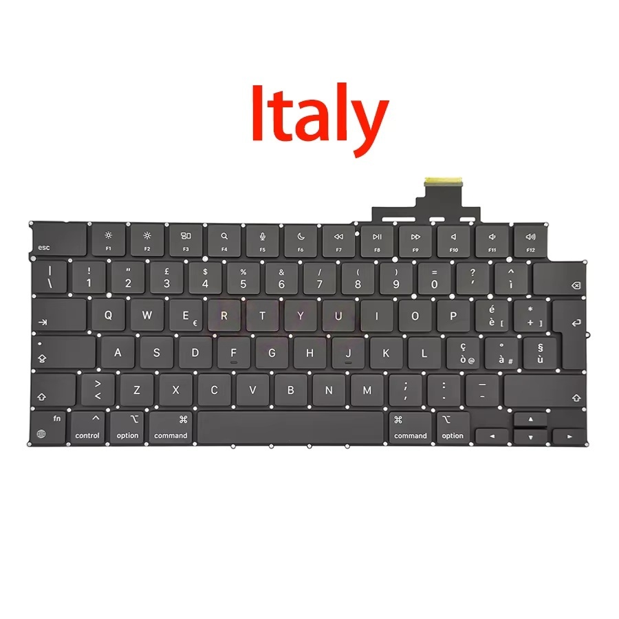 New Replacement Keyboard for MacBook Air 13 15 M3 2024 with Multiple Language Options, CE Certified, and 3-Month Warranty A3114 A3113