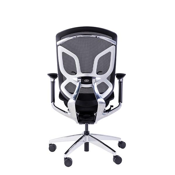 Dvary Middle Back Ergonomic Chair Lumbar Support Adjustable Swivel Office Chairs