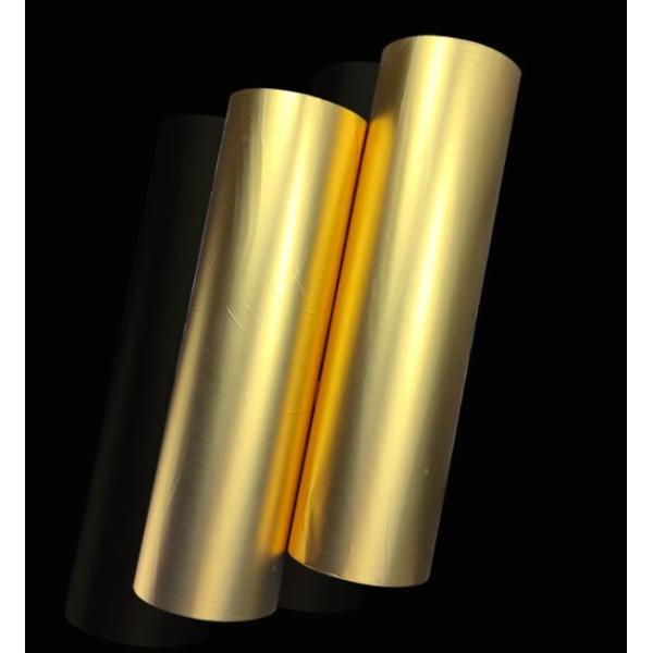 Фильм проекции золота голографический, фильм проекции окна катушки 100micron