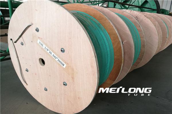 Downhole Flexible Coiled Seamless Steel Pipe Inconel 625 Close Dimensional Tolerances