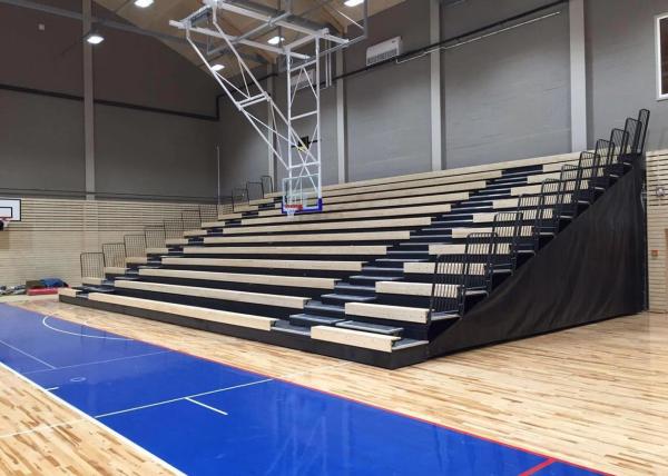 Sistema retrátil de viagem do assento/assento móvel do estádio plataforma da madeira compensada