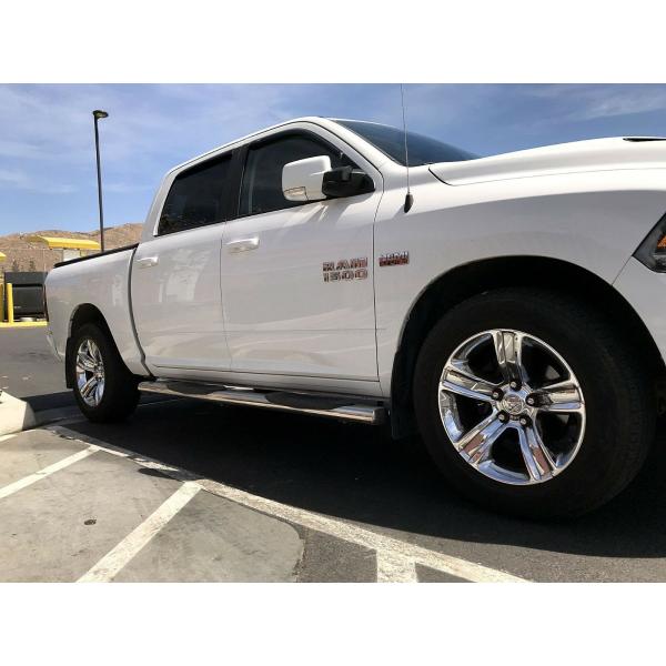 20 Inch Five Spoke Wheels For Dodge Ram 1500 20 X9 Chrome Rims 2453