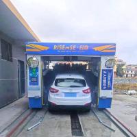 Máquina de lavado de coches totalmente automática 380V con cepillo de ruedas