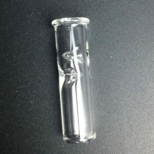 All Clear 35mm Length 8mm Glass Filter Tips For Smoking Round Mouth