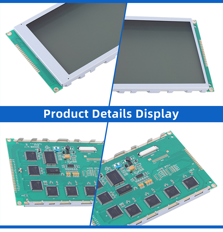 Grey Film 320240B Graphic LCD Display Screen With Uv ResiStant Material RA8835 5.7-Inch Display Screen