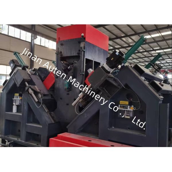 Transmission Line Towers High-Speed CNC Angle Drilling And Marking Line Structural Steel Fabrication