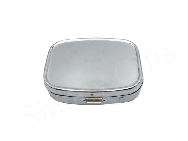 Wholesales Pill Box Metal Pill Box ECO Friendly Travel Pill Storage Box Customized Logo