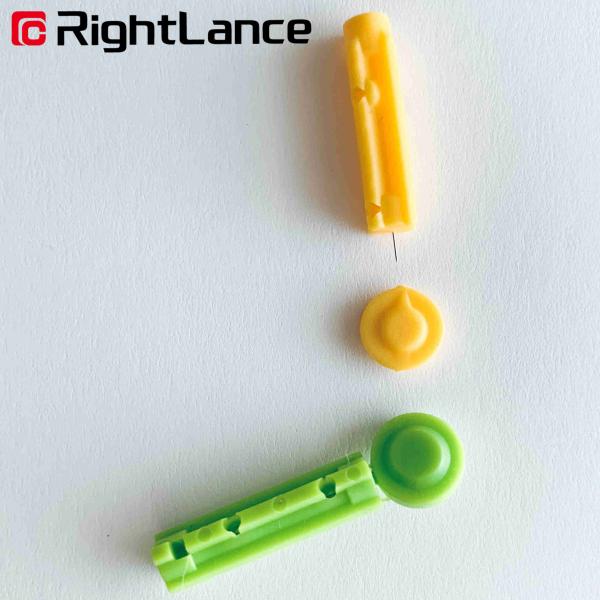 30 Gauge Flat Diabetic Lancing Device Disposable Sterile Lancets Gamma Irradiation