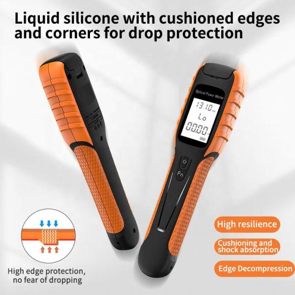 FONGKO 5G OPM G11 Rechargeable Optical Power Meter New Fiber Optic Device FC Connector Measurement Range -70~+10dbm