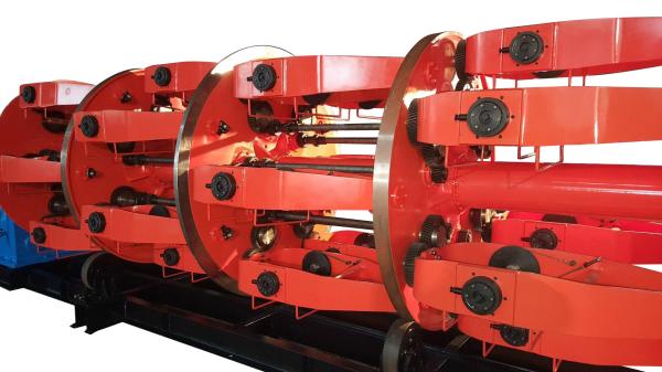 Cage Twisting Wire And Cable Making Machine For 1+6/1+12 Cable Making 500 type