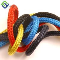 Corda de poliamida de nylon de multifilamento personalizado de dupla trança de 12 mm para corda de iate