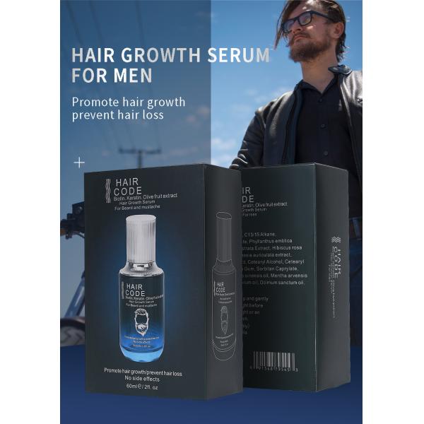 Beard Growth Serum Oil 100% Natural Original Hair Code Serum Private Label Factory Wholesale Price