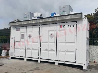 Container de energia solar eficiente e personalizado para as necessidades energéticas