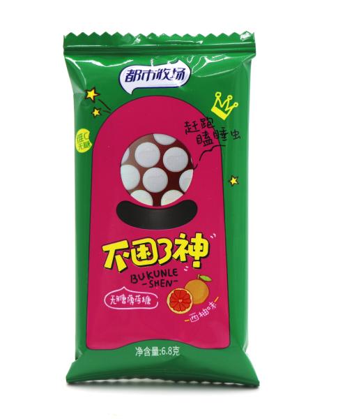 Doces de hortelã de Sugar Free do pacote/ricos portáteis na vitamina C na respiração fresca do pacote do estilo do tac do tique