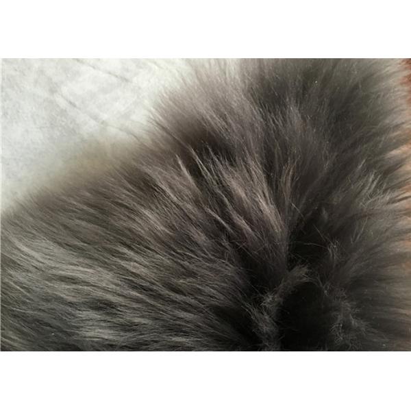 Естественная чернота половика овчины Австралии покрасила ход шубнины длинной овчины шерстей одиночный