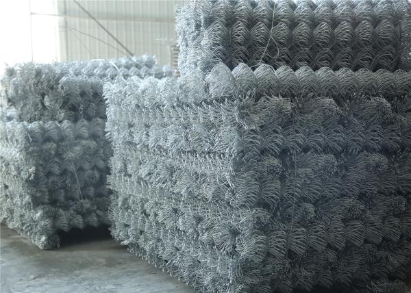 Construction Chain Link Fencing Panels OD 32mm*1.6mm 6'x12' 25mm Outer Tube Mesh aperture