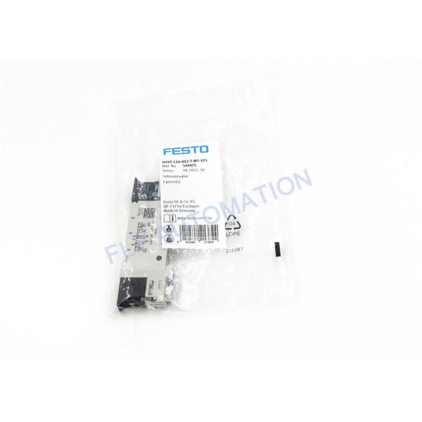 Катушка DC24V 8069719 двойника клапанов соленоида VUVG-L10-B52-T-M7-1P3 ISO FESTO 566475 пневматическая