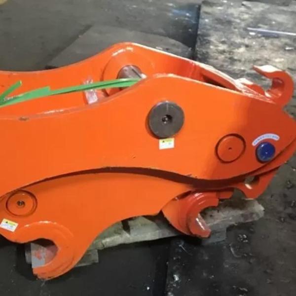 60kg Coupler Excavator Quick Coupler Types  Digger Quick Hitch 6t Double Lock