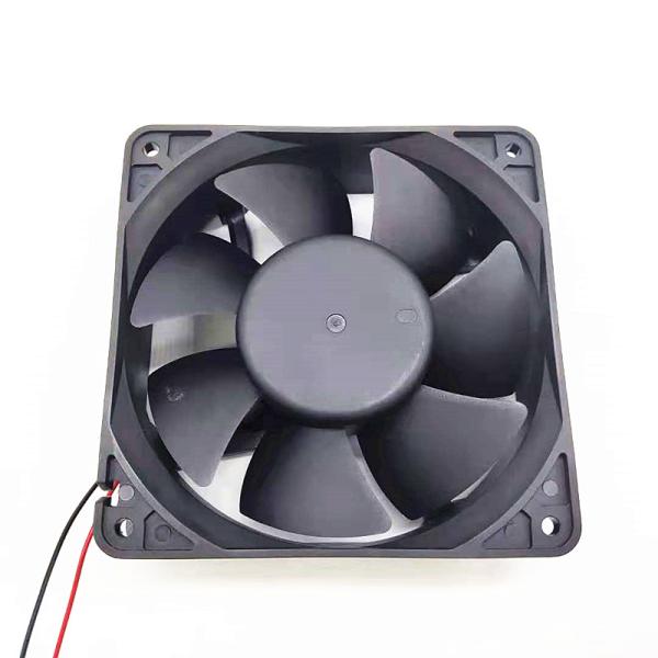 120mm DC 12V 24V Radiator Cooling Fan For Charging Pile