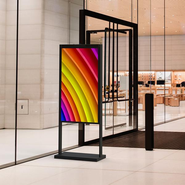 55 Inch 3000 Nits LCD Digital Signage 1080x1920 For Window Advertising