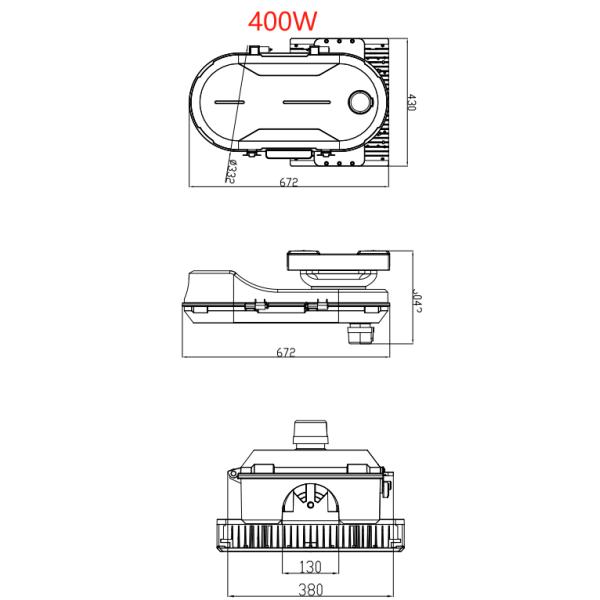 400 Вт 600 Вт 800 Вт IP66 5 лет гарантия светодиодный высокий мачта свет с столбом установки для верф железных дорог верф