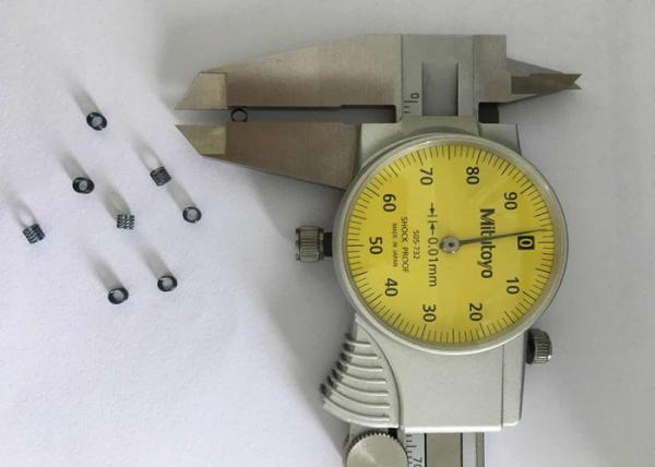 the Smallest  Wave Springs - Inch Plain ends Carbon steel or Stainless Steel