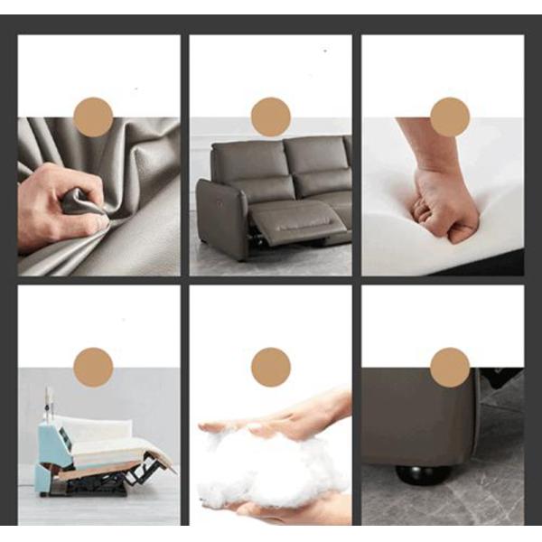 BN Modern Minimalist Cowhide Leather Living Room Intelligent Smart Chair Sofa Recliner Sofa Electric Functional Sofa
