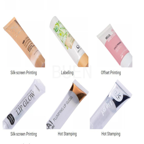 Прокатанная нежность трубки PE пластиковая косметическая, трубки выжимкы сливк пластиковые